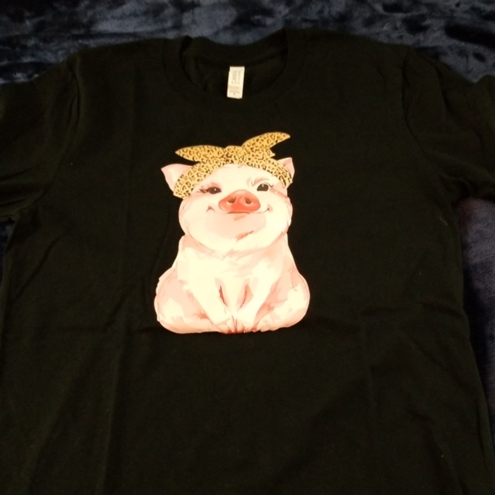 Headband Piggy Tee Shirt